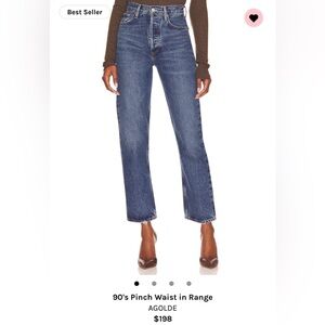 Agolde 90’s Pinch Waist in Range